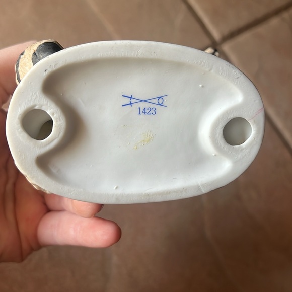 Vintage raccoon by Homco, statue 1423 ceramic figurine. - Picture 7 of 7